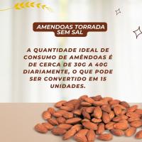 Amêndoa Torrada Sem Sal